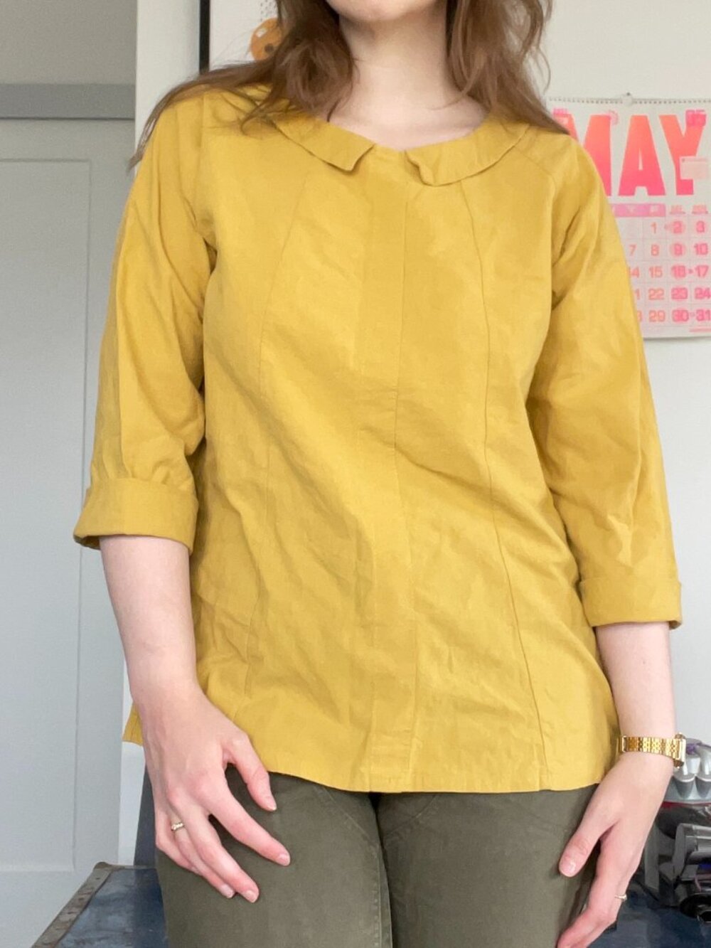 Peter Pan Collared Blouse